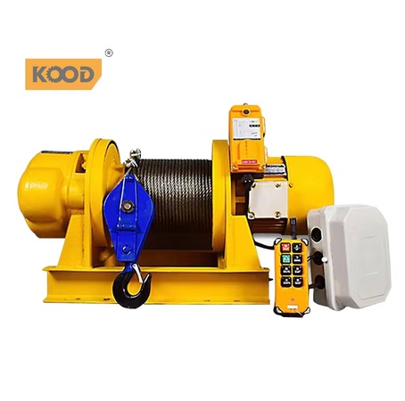 High Speed 0.2–1 Ton Electric Chain Hoist 15m Mini Electric Wire Rope Winch 110V/220V Lifting & Pulling Equipment
