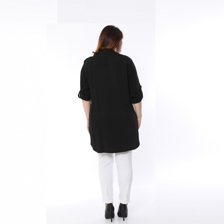 Büyük Beden Pamuklu Klasik Tunik