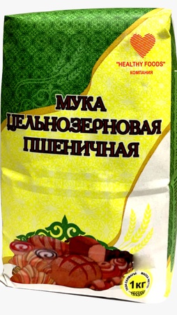 МУКА ПШЕНИЧАЯ ЦЕЛЬНОЗЕРНОВАЯ   1 КГ