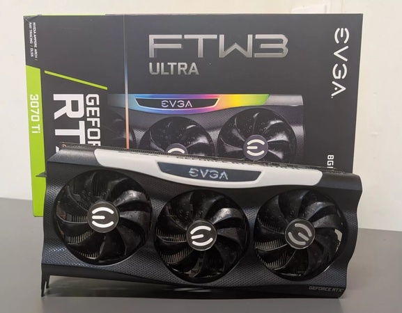 EVGA GeForce RTX 3070 Ti FTW3 Ultra Gaming 8GB GDDR6X Graphics Card