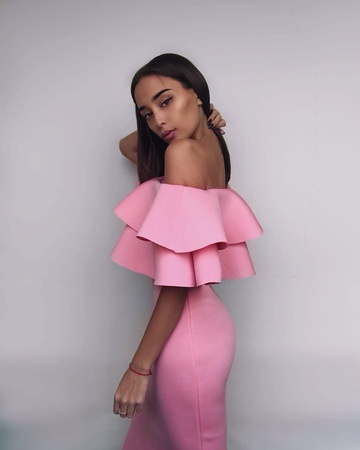 Платье из неопрена «No way”