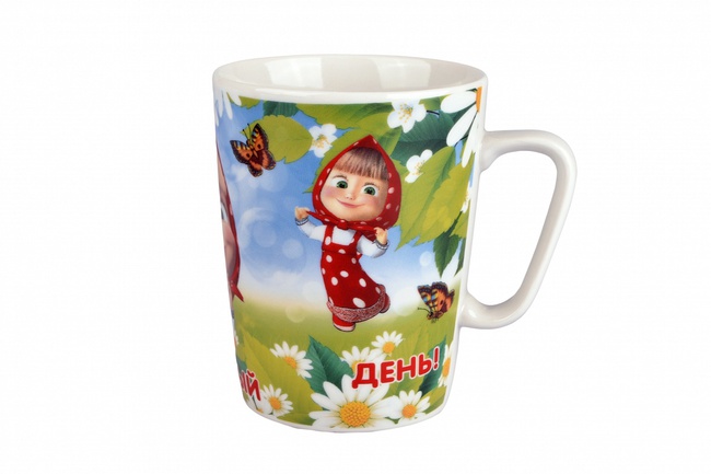 Кружка ОЧЕНЬ ДОБРЫЙ ДЕНЬ (КОНУС)