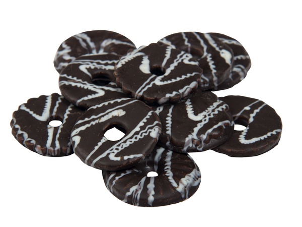 Печенье сахарное с шоколадом