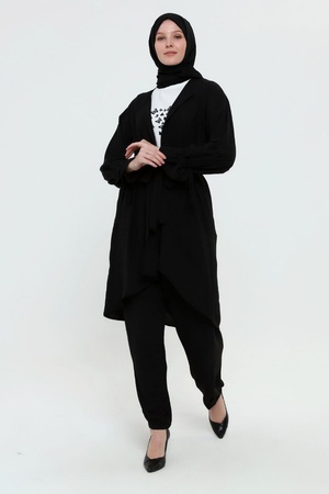 Тройка. Накидка, брюки, блузка.