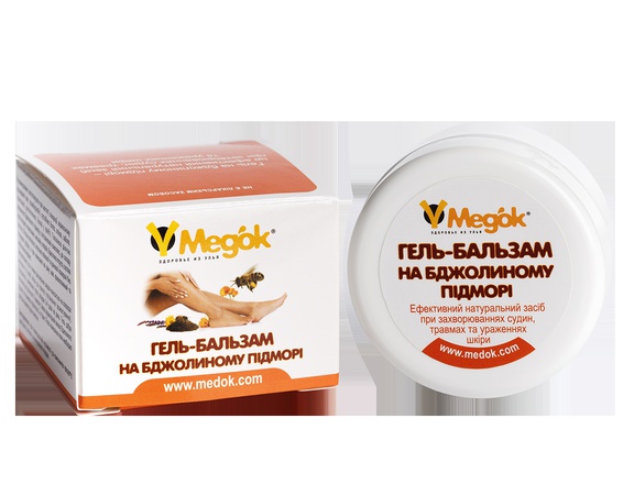 Гель-бальзам на пчелином подморе