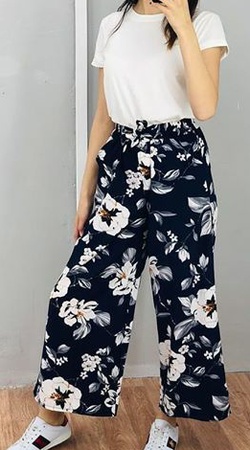 Женские брюки кюлоты