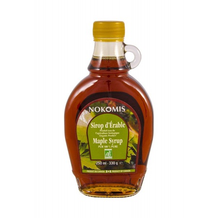 Чистый кленовый сироп Nokomis №2 Янтарный органический - 250 мл (330 г)