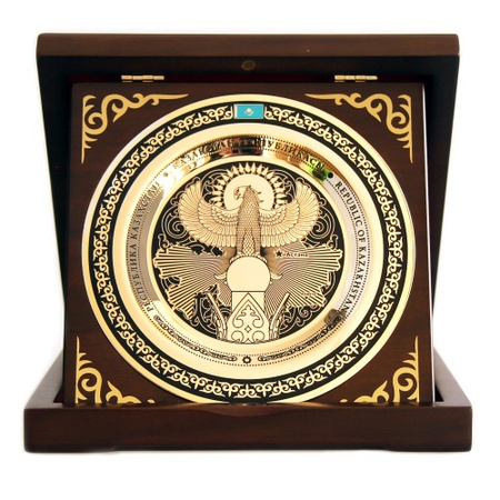 Плакетка настольная "Виды города Алматы - Казахстан"