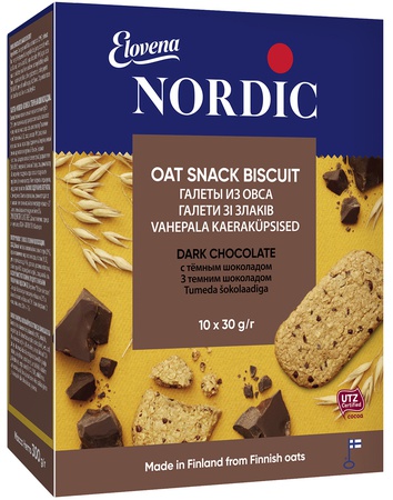 Галеты из овса с темным шоколадом