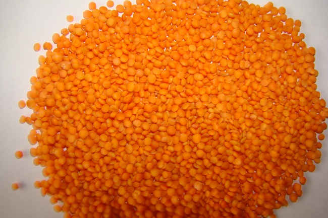 Чечевица красная шлифованная