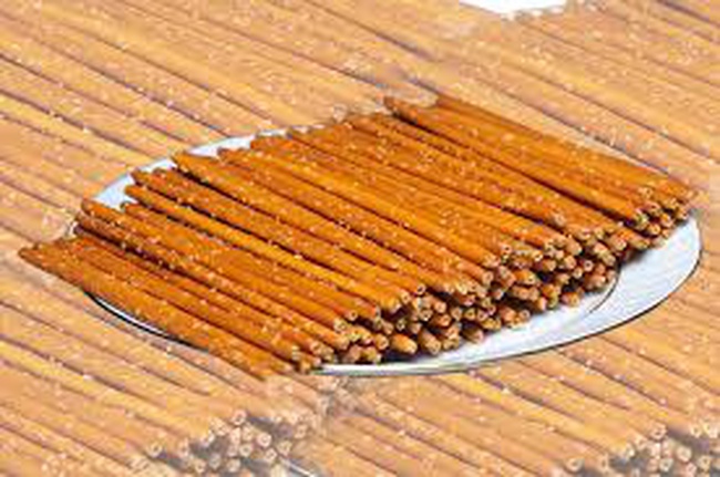 sesame and salty stick, wafer