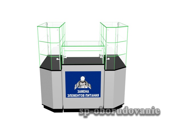 Островок для замены батареек
