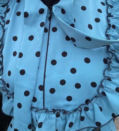 Gizli fermuarlı elbise