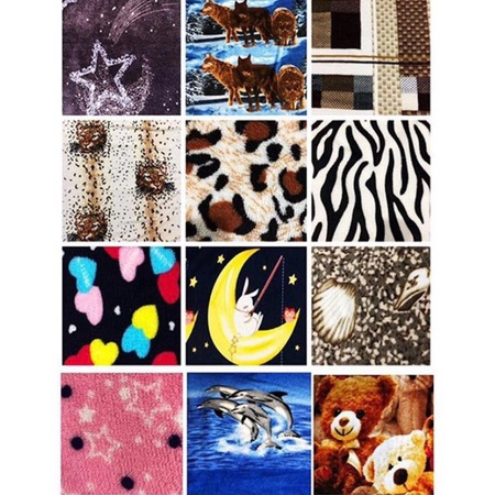 Флисовые пледы/велсофт оптом с доставкой по РФ