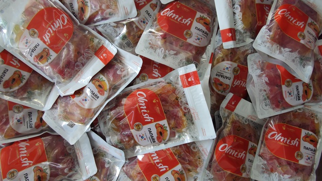 Kurutulmuş Papaya. OLMISH fabrikalarından kurutulmuş meyveler