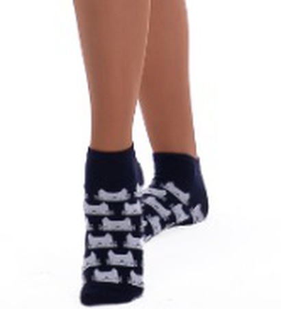 Следки женские (арт. 01с4) «Кошки»