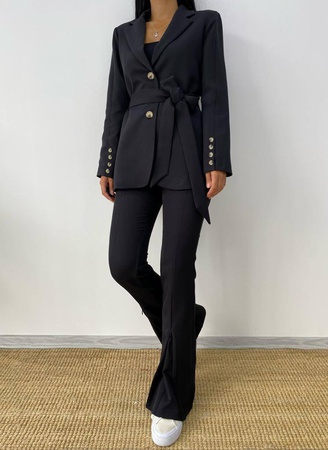 Костюм из атласа