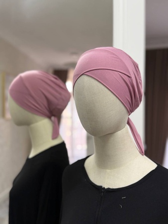 Шапка на завязках под хиджаб