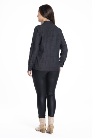 Джинсовая рубашка