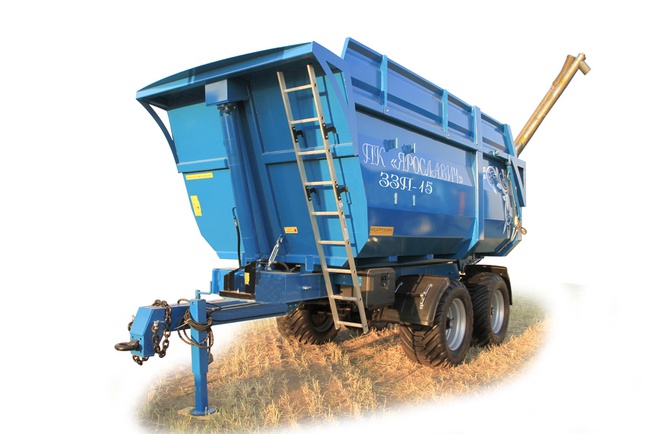 Шнек-загрузчик для полуприцепов