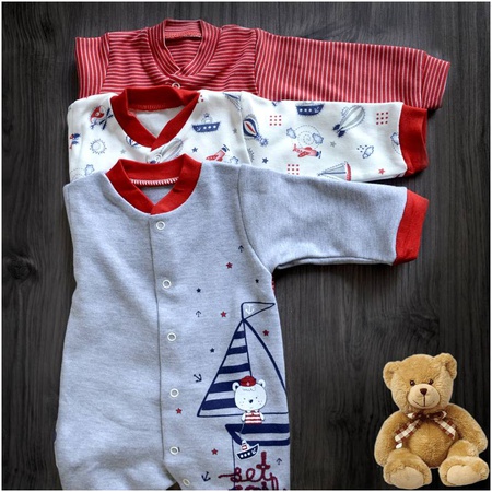 Комплект 3 комбинезона