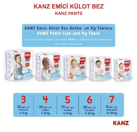 Baby diapers (panties)