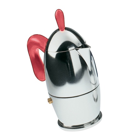 КОФЕВАРКА ДЛЯ ЭСПРЕССО ZAZA БОЛЬШАЯ КРАСНАЯ