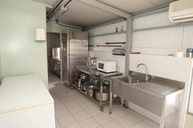 Tıbbi bir klinik için ekipman.