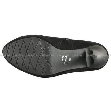 Сапоги 710 чёрные, натуральная замша