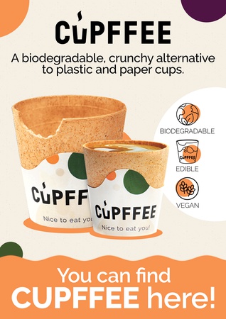 Сьедобный стаканчик "Cupffee"