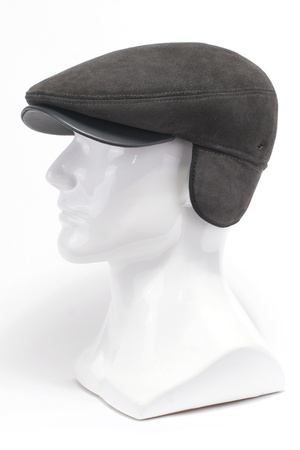 Кепка из замши 010214