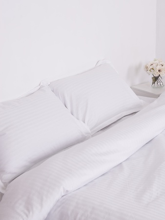 Постельное белье комплект, односпальный и двуспальный набор, СТРАЙП САТИН (100% Хлопок)