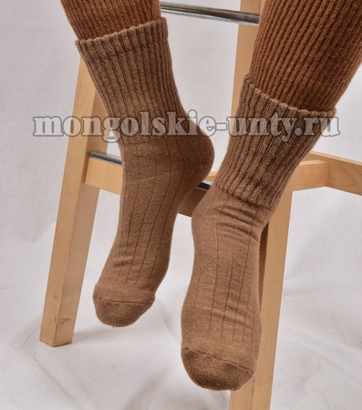 Носки из верблюжьей шерсти