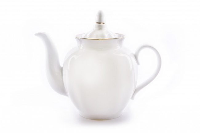 Чайник 900 мл Гранатовый Отводка золотом