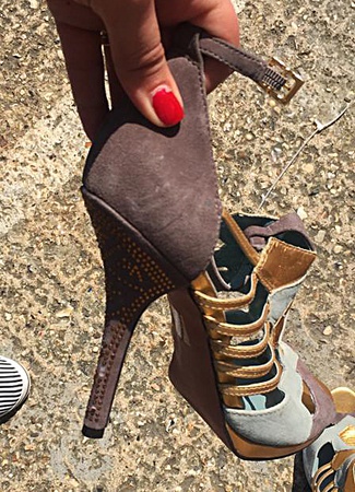 Обувь женская мужская детская оптом секонд-хенд second-hand из Англии крем grade creame A extra спортивная сток