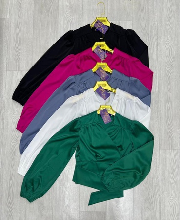 Блузка на запахе