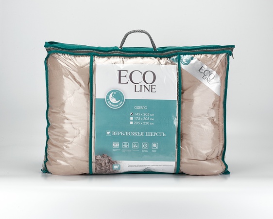 Battaniye ECOLine Camel yün, 1.5 - uyku