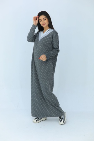 Комбинированное платье