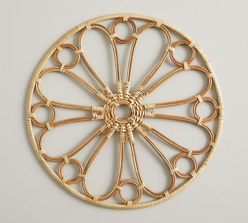 Экологичные тканые салфетки из морской травы/подставка  ручной работы. Вьетнамская круглая салфетка