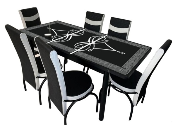 Обеденный стол и 6 стульев