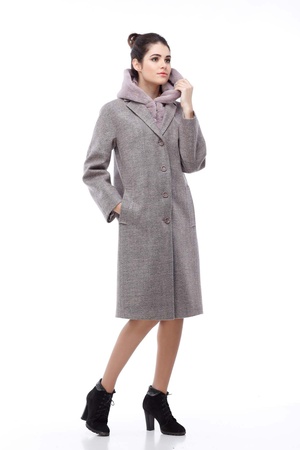 Зимнее пальто Манхэттен NEW, шерсть nick