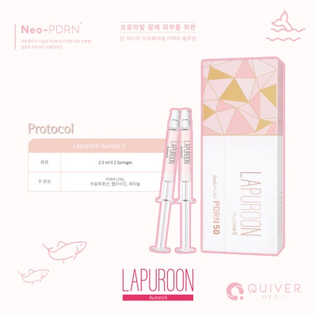 Lapuroon Aurora-S, yoğun PDRN tedavisi için bir ilaçtır