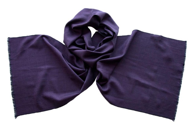 Italian silk and wool scarves for men