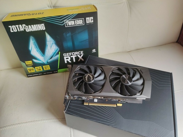 Видеокарта ZOTAC GAMING GeForce RTX 3060 Twin Edge OC 12 ГБ GDDR6