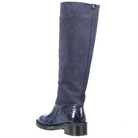 Женские сапоги, нубук, кожа <G5710>