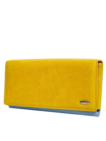 Кошелёк большой женский натуральная кожа ПЖ08