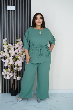 Брючный костюм-0318