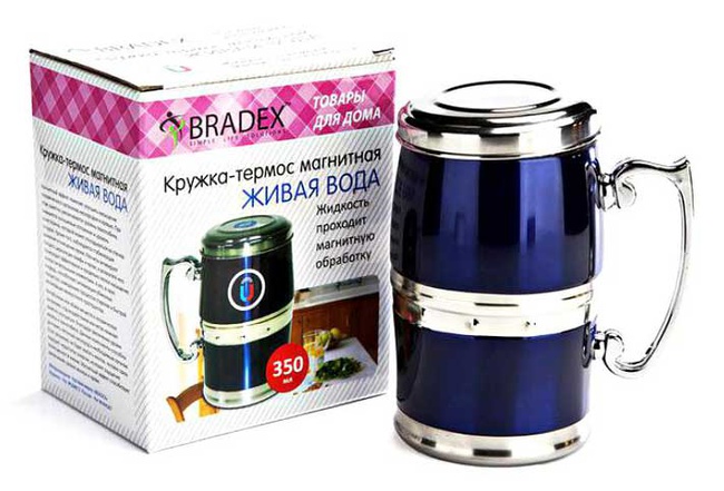 КРУЖКА МАГНИТНАЯ «ЖИВАЯ ВОДА» TD 0023