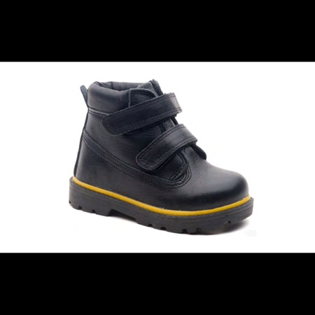 Ботинки из натуральной кожи для мальчиков оптом с терм подошвой 21-25E