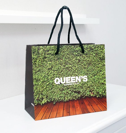 marka baskılı karton çanta